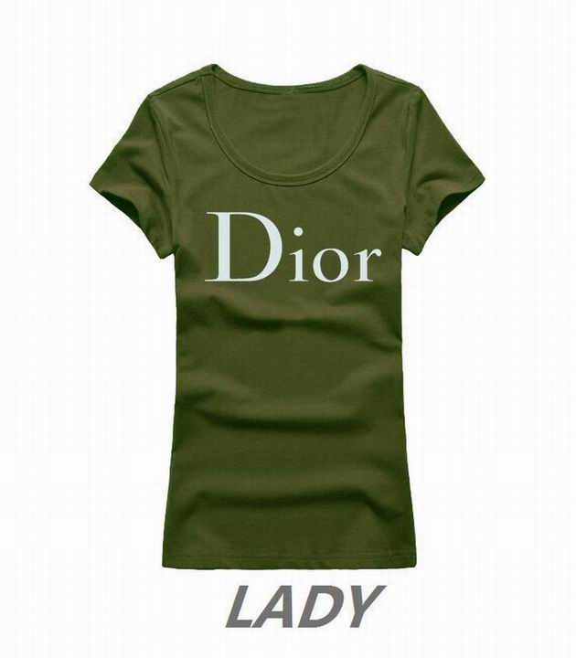 Dior short round collar T woman S-XL-025